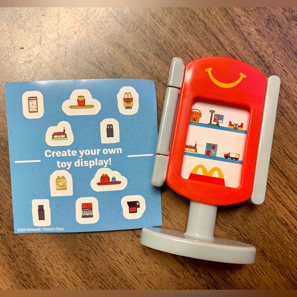 NEW McDonalds Lil' McDonald's Happy Meal Toy #10 Toy Display